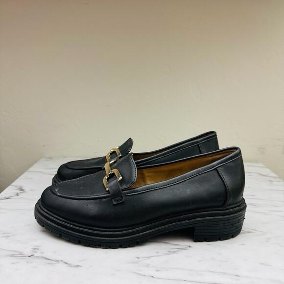 Rachel Zoe Shoes - Rachel Zoe Mila Black Leather Loafers Women’s Size 7